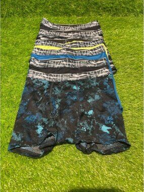 Hanes Kids Boxer Briefs 6 Pack Athletic Underwear Boys Size M multi color